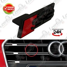 Stemma Griglia Logo S3 Nero Lucido per Audi A3 S-Line anteriore badge sigla auto