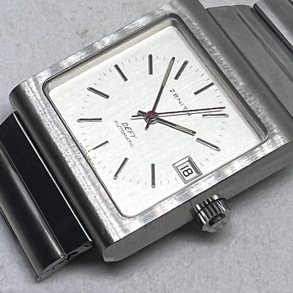 VINTAGE ZENITH DEFY SURF TV CUADRADO Ref 02.0440.456 Foto 4 de 4