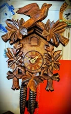 Traditional Style 1 Day Cuckoo Clock in Original Box!