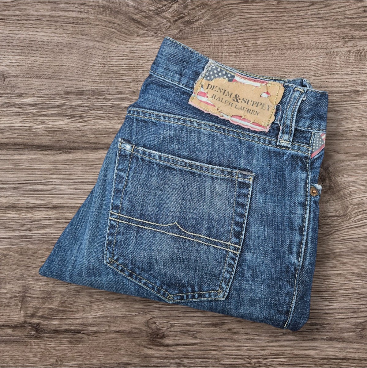 DENIM & SUPPLY RALPH LAUREN デニム MA-1 Denim & Supply Ralph Lauren Slouch Fit Jeans Mens 30x30 Straight