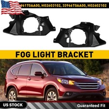 2pcs Front Fog Light Bracket Driving Lamp Mounting For 2012-2014 Honda Cr-v Lr 2pcs Front Fog Light Bracket Driving Lamp Mounting For 2012-2014 Honda Cr-v Lr