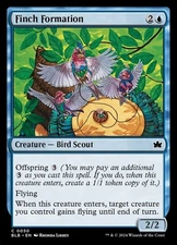 Finch Formation, Bloomburrow, Near Mint x 1 MTG