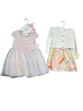 Carters  Biscotti 2 girls Dresses Sz 2T  24 Mths NWT