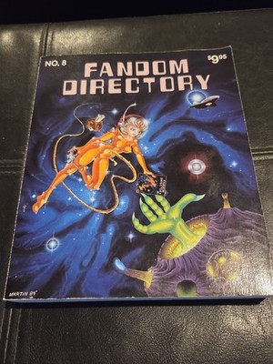 Fandom Directory No. 8 PB 1986-1987 Edition Science Fiction Directory Hopkins