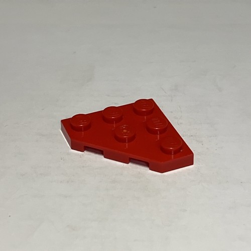 LEGO Wedge Plate 3 x 3 Cut Corner Wing (1 PCS) #2450 Red - Picture 3 of 4