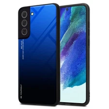 Case for Samsung Galaxy S22 PLUS Phone Cover Tempered Glas TPU Silicone