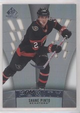 2021-22 Upper Deck SP Game Used Purity Rookies Shane Pinto #P-86 01ks