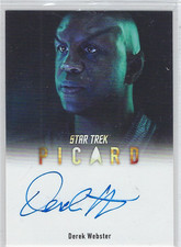 Star Trek Picard autograph of Derek Webster as Centurion Tarent