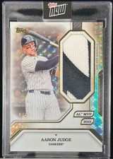Marketplace image: 2025 Topps MVP Collection Aaron Judge Game Worn Relic 1/1 SuperFractor🔥 Sealed