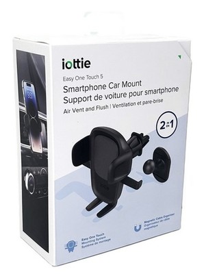 iOttie Smartphone Car Mount Universal Easy One Touch 5 Air Vent/Flush HLCRIO172