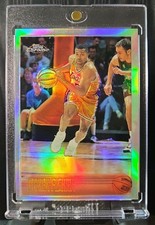 Derek Fisher 1996-97 Topps Chrome Rookie #206R (RC) Refractor LOS ANGELES LAKERS