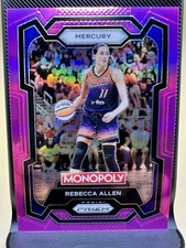 2024 Panini WNBA Prizm Monopoly Rebecca Allen Pink 048/149 #18 Phoenix Mercury