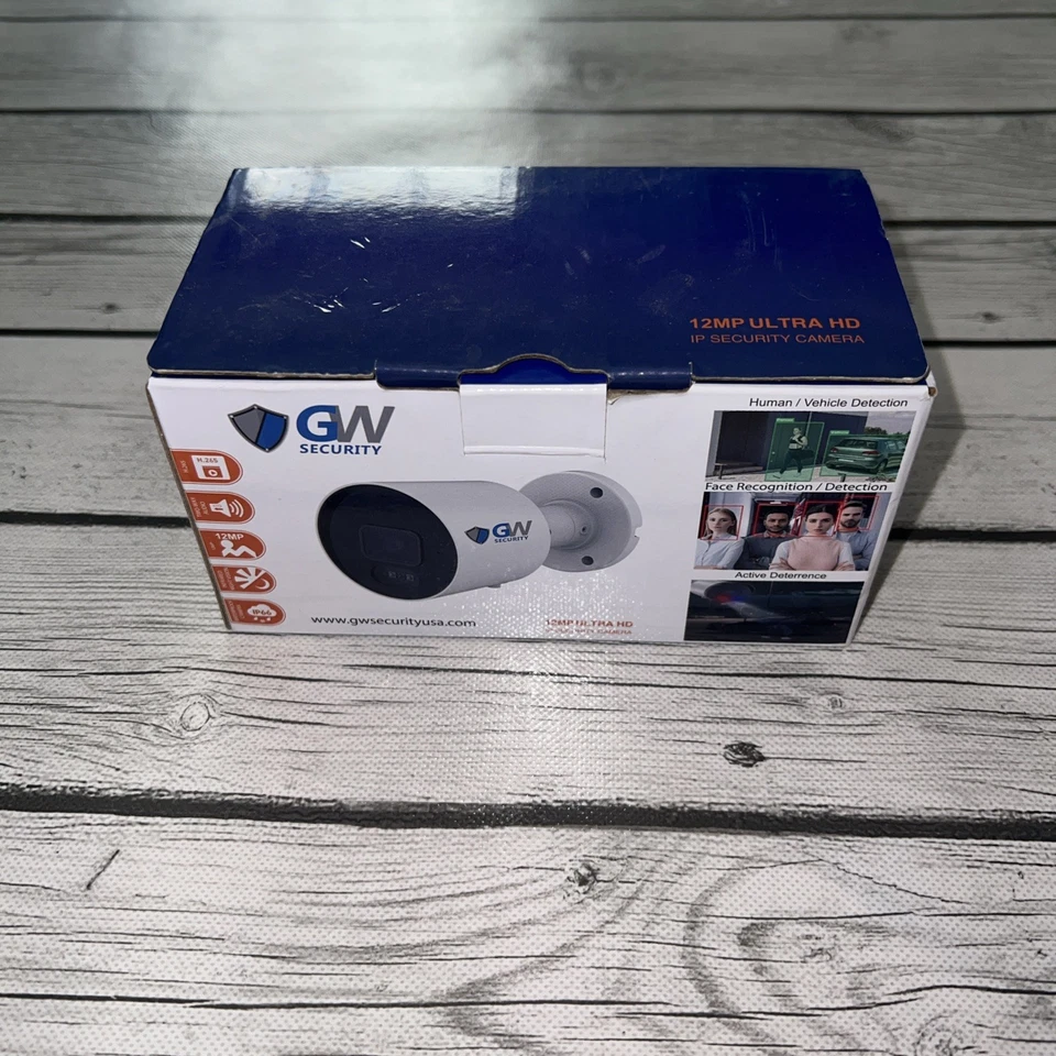 GW GW1253901T NVR UltraHD 12MP PoE Security Camera - Image 2 of 4