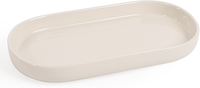 Badezimmer Tablett Dekotablett, Keramik Deko Ablageschale Kleines Oval Tablett F