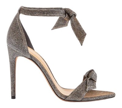 Alexandre Birman Clarita 85 Stellar Lamé Sandals Heels Size 7.5 $595