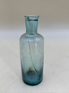 Antique Medicine Bottle With Pontil Mark