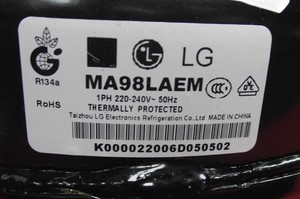 Amerikanische Kühl-Gefrierkombination LG GRB207TUJA KOMPRESSOR