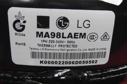 Amerikanische Kühl-Gefrierkombination LG GRB207TUJA KOMPRESSOR