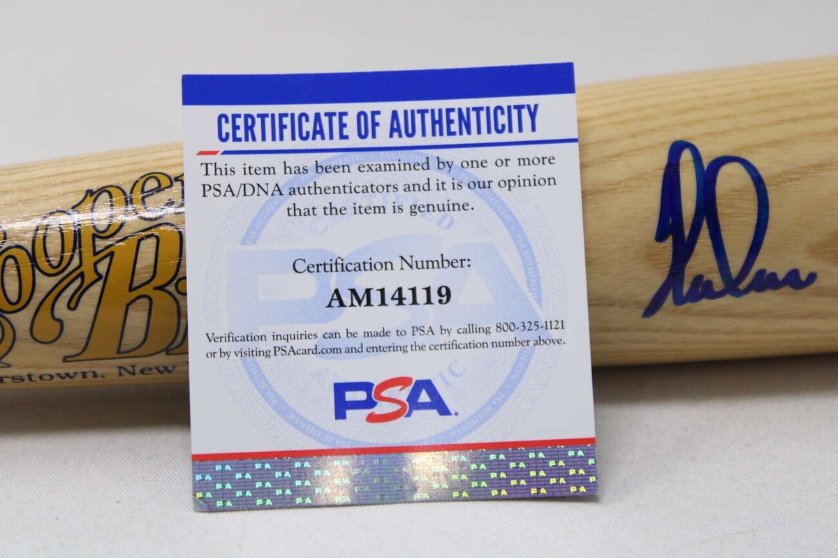 Nolan Ryan Cooperstown Bat Signed Auto Signed PSA/DNA Rangers