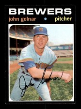 1971 Topps Baseball #604 John Gelnar NM *e2