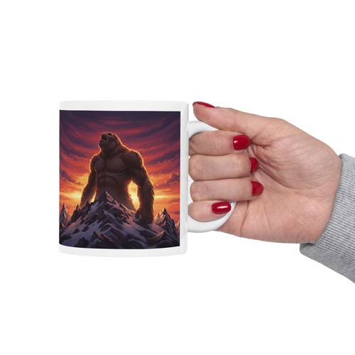 Bigfoot Sasquatch Outdoor Lover Coffee Mug | 11oz - Picture 11 of 11
