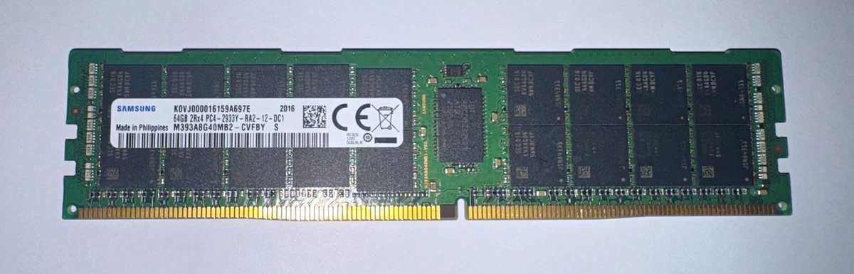 25+ Samsung RDIMM DDR4 SDRAM Memory (RAM) for sale | Updated Oct 2026