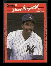1990 Donruss #551b Dave Winfield New York Yankees