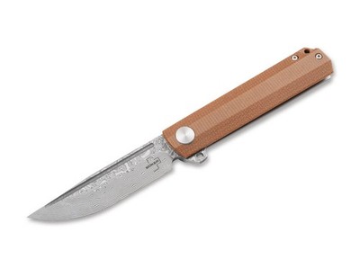 Böker Plus Cataclyst Brown Damascus Flipjoint Damastmesser Micarta 01BO479DAM