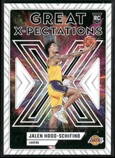 Jalen Hood-Schifino  2023-24 Donruss #12 Great X-Pectations