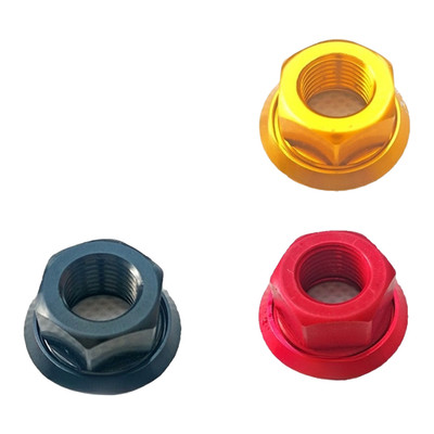 Fine Thread Aluminum Nut M10x1.0 15mm Diameter 10mm Height for Scooter Repair