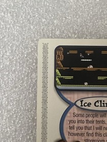 Ice Climber NES Animal Crossing EReader Card.