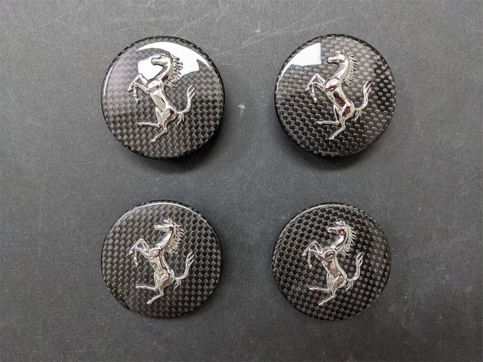 Juego de tapa central con placa de guardabarros y capó delantero Ferrari 360 365 de fibra de carbono Foto 4 de 4