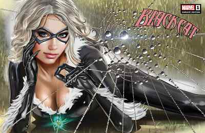 BLACK CAT 1 GREG HORN COMICXPOSURE VARIANT NM | eBay