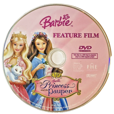 Barbie as the Princess and the Pauper (DVD, 2004) | eBay