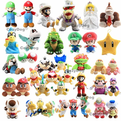 Super Mario Bros. Plush Soft Stuffed Doll Animals Kid Gift Teddy