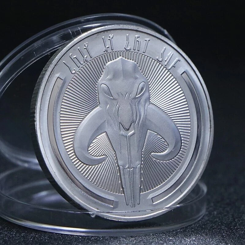 Star Wars The Mandalorian Coin Baby Yoda Collectable Gold Coin - The Child Grogu - Picture 2 of 3