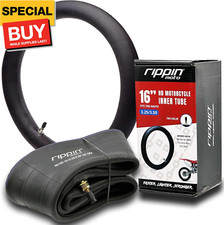 3.25/3.50-16 Heavy Duty Dirt Bike Inner Tube 90/100-16 - 3mm Thick - TR4 Valve