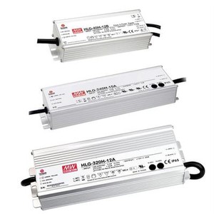 Meanwell LED fuentes de alimentación Hlg serie ip65 ip67 controlador transformador de alimentación