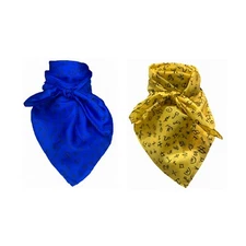 Wyoming Traders Cowboy Brands Wild Rag 34 Inch Silk Scarf Bandana 