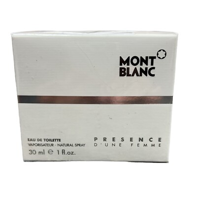 MONT BLANC PRESENT D UNE FEMME EAU DE TOILETTE 30 ML SPRAY PARFUM DAMEN RAR
