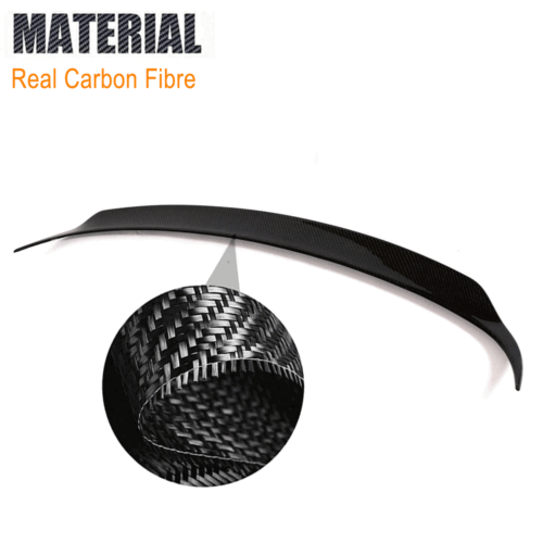 Alerón trasero de carbono alerón de maletero alerón para Tesla Model X 75D P90D P100D - Imagen 10 de 12
