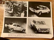 Ford Capri Rs2600 / Ford Escort Mk1 1600 - Italian Press Photo 