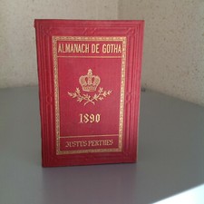  ALMANACH DE GOTHA  1890  Bon état