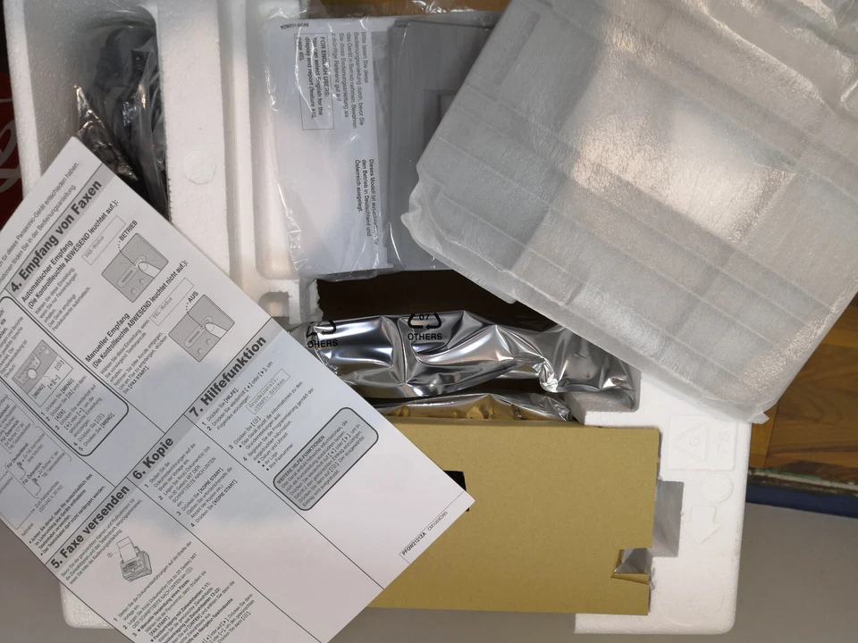 Panasonic Laser Fax Gerät + Kopier Funktion KX-FL540G ,14 PPM High Speed NEU OVP - Bild 4 von 4