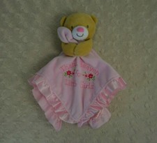 Baby Starters Thank Heaven for Little Girls Teddy Bear Lovey Security Blanket