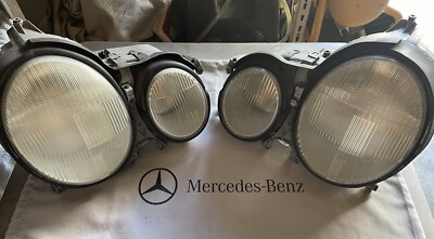 00-02 Mercedes Benz W210 E320, E430, E55 OEM Bosch/Hella Halogen 