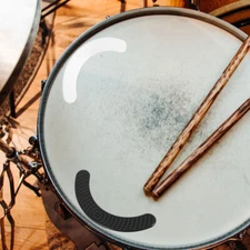 2Pcs Silent Practice Parts Damper Silicone Pads Drum Dampers Mute Pad