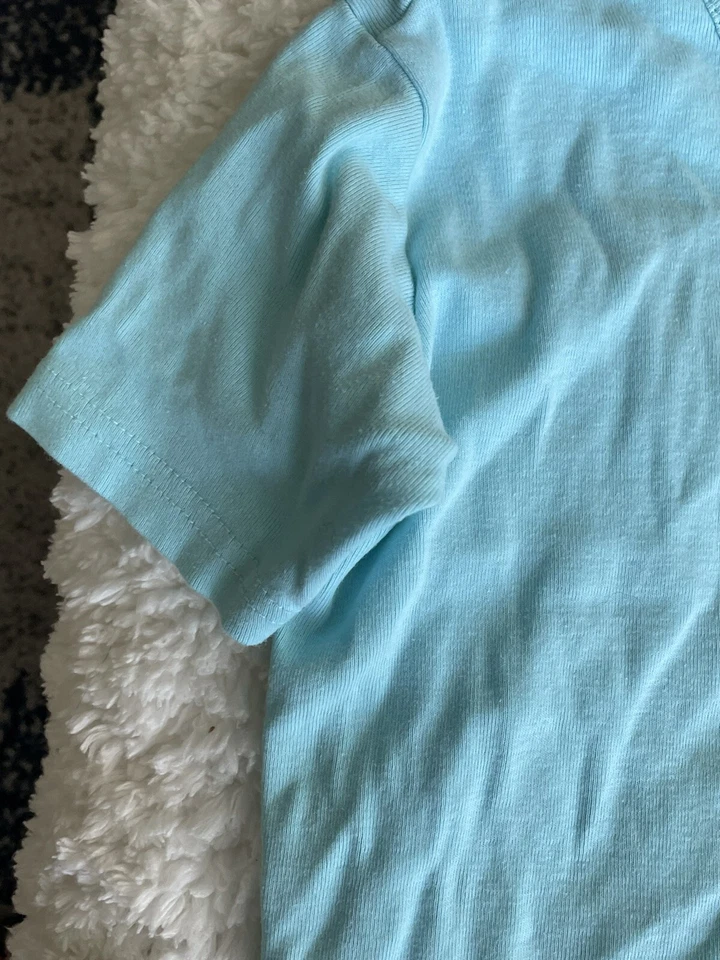 Lolly Wolly Doodle niñas talla Camiseta 10 azul pálido/turquesa. Lindo, gran calidad Foto 2 de 4