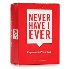 Never Have I Ever Expansion Pack Two Card Game Set 17+