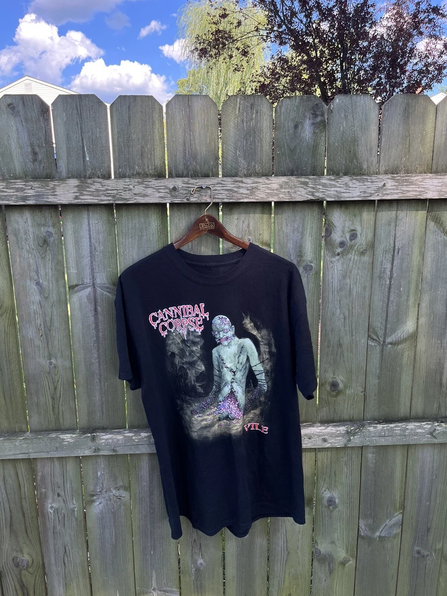 Cannibal Corpse Vile T Shirt Black Death Metal Music Men’s XL